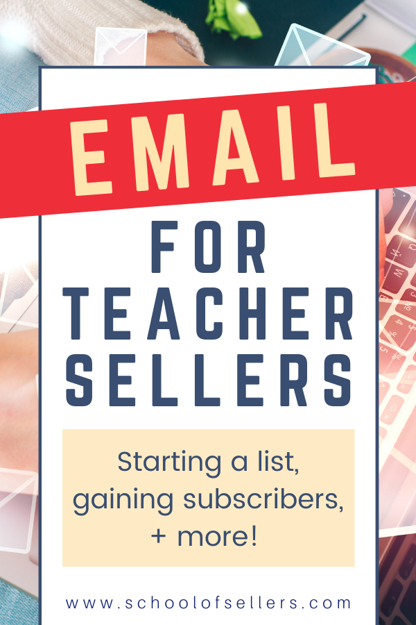 Starting an Email List for TpT Sellers